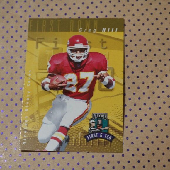 Greg Hill #123 Football Card - Picture 1 of 2